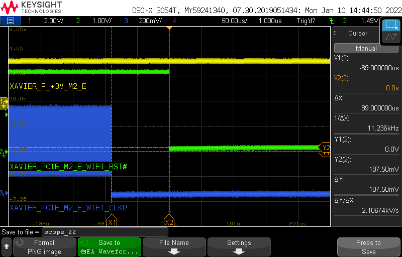 XAVIER_power down sequence